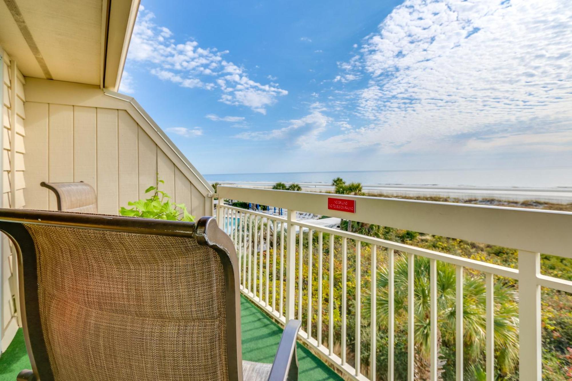 Breakers Oceanfront Getaway With Amazing View And Pool Villa Hilton Head Island Kültér fotó