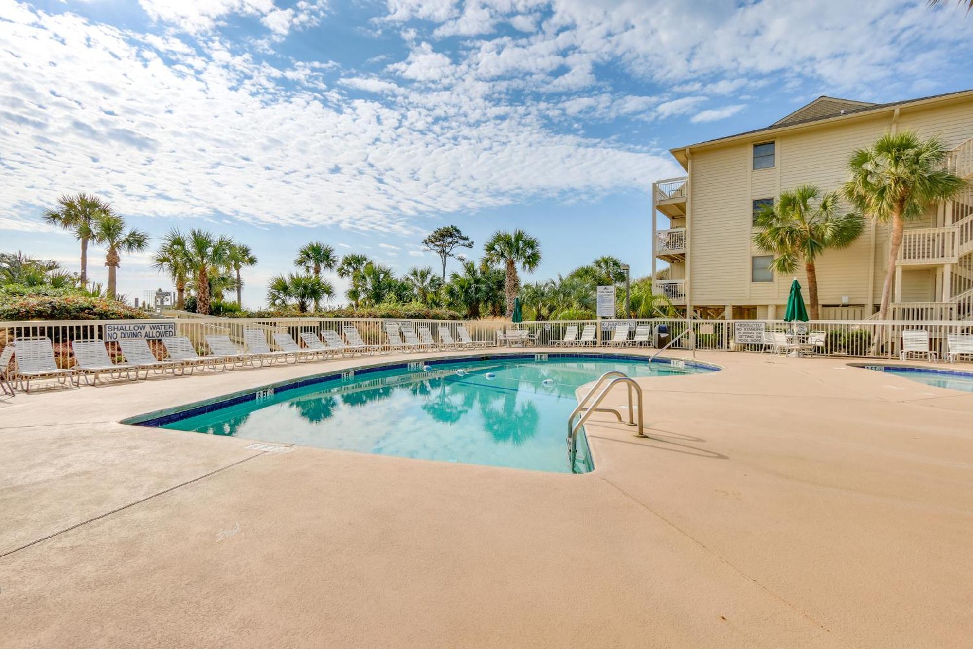 Breakers Oceanfront Getaway With Amazing View And Pool Villa Hilton Head Island Kültér fotó